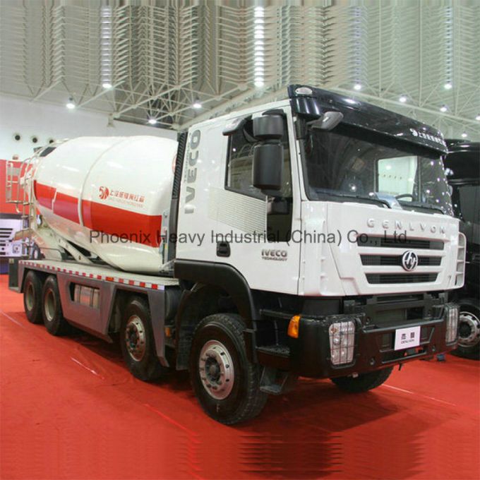 8X4 380HP 12cbm Iveco Genlyon Concrete Mixer Truck 