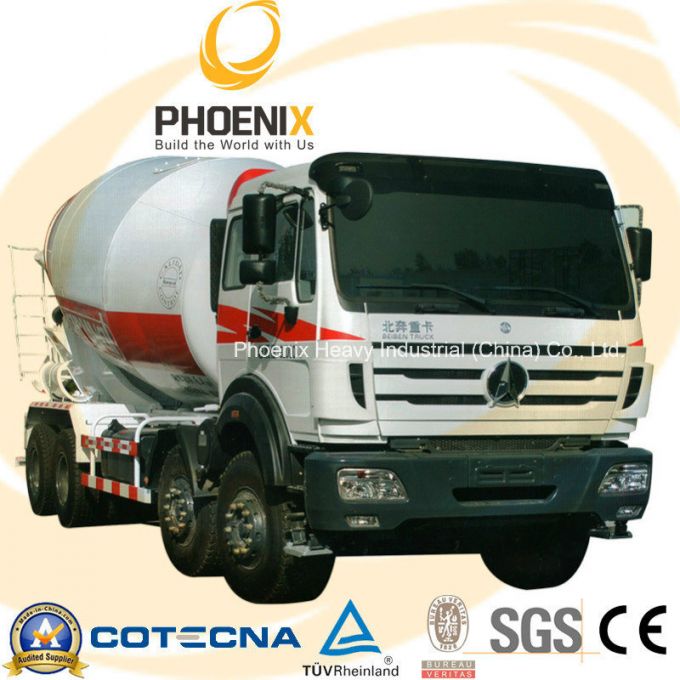 Professional Beiben North Benz Concrete Mixer Truck (6X4) with Mercedes Benz Technology 