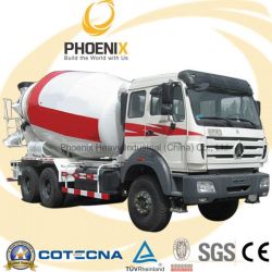 6X4 340HP Northbenz Ng80 Beiben 8m3 Concrete Mixer Truck