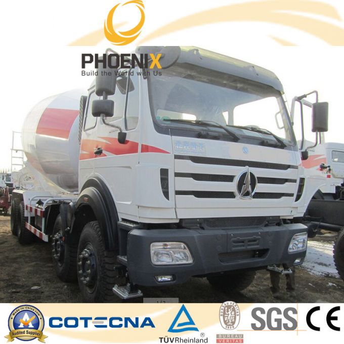 12cbm 8*4 380HP Beiben Northbenz Concrete Mixer Truck for African Market 