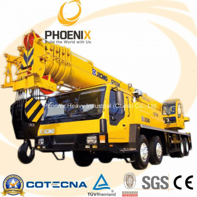 50 Ton Mobile Truck Crane Used Truck Crane Qy50k-II 