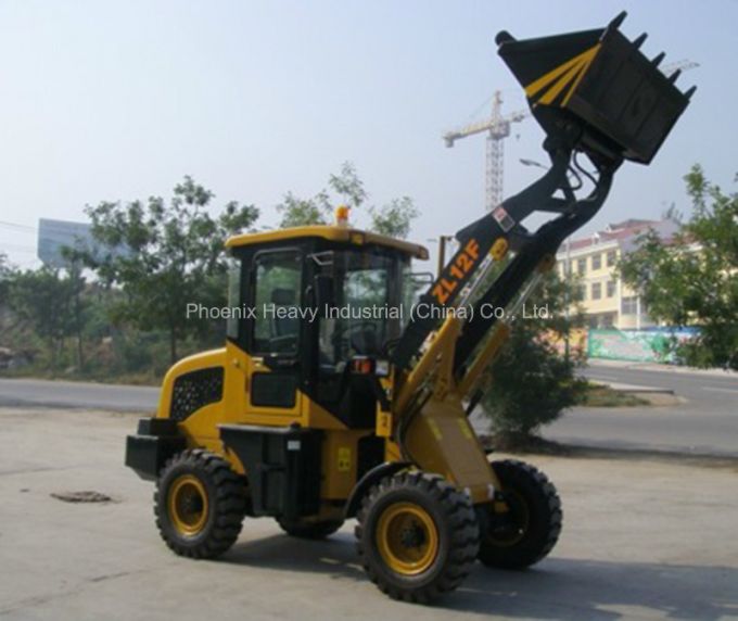High Quality 1.2tons 0.6m3 Small Wheel Loader with CE (ZL12) 