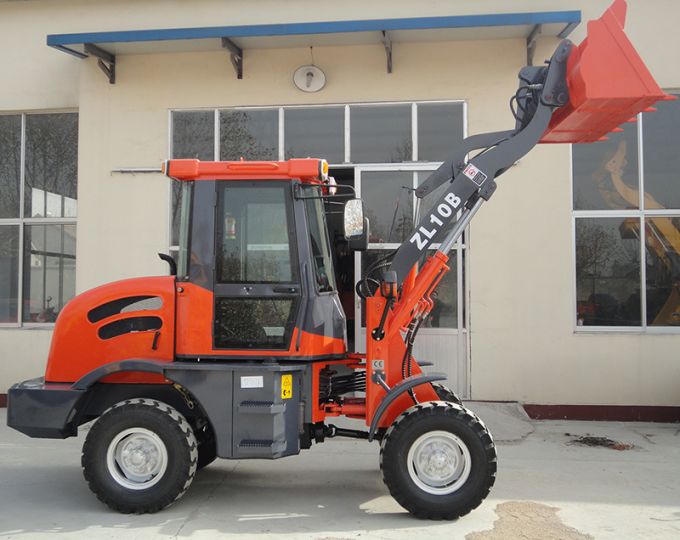 Lowest Price 0.5m3 1t Mini Loader with Four-Wheel Drive 
