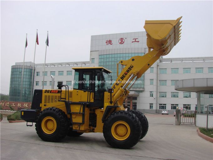 Degong 5tons Wheel Loader with 3m3 Bucket Capacity Low Price 