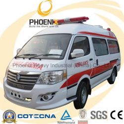 Professional Supplier Rhd 2WD Middle Roof Ambulance with Gasoline Engine