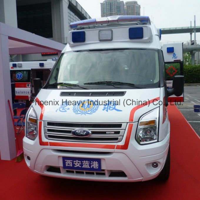 High Roof Ford Ambulance Auxilium with Diesel Engine 