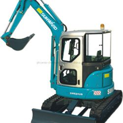 China Best Sunward 3ton Zero Tail Swing Mini Excavator with CE Certificate 30ub