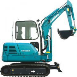 Sunward 2.5ton Compact Yanmar Enginemini Excavator with CE Certificate (SWE25B)