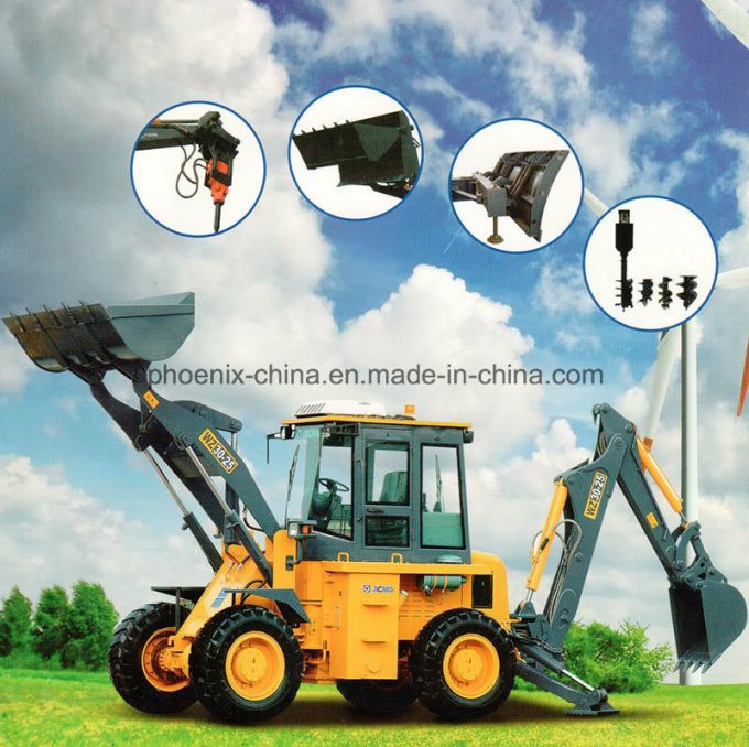 Wz30-25 Backhoe Loader with Yuchai Engine 