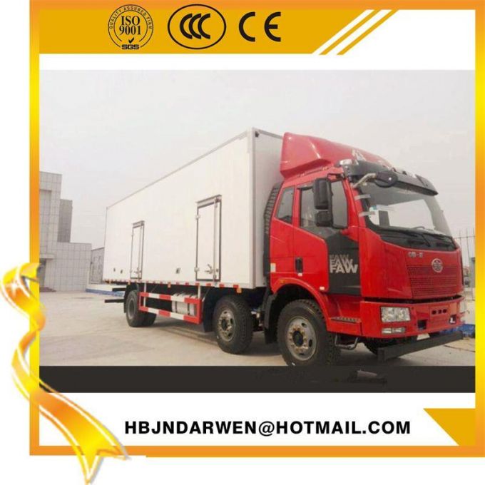 6*2 Load 15-20ton FAW Refrigerator Box Truck 