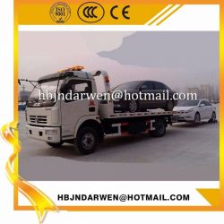 Dongfeng DFAC Load 4ton Flatbed Wrecker Tow Truck for Sale