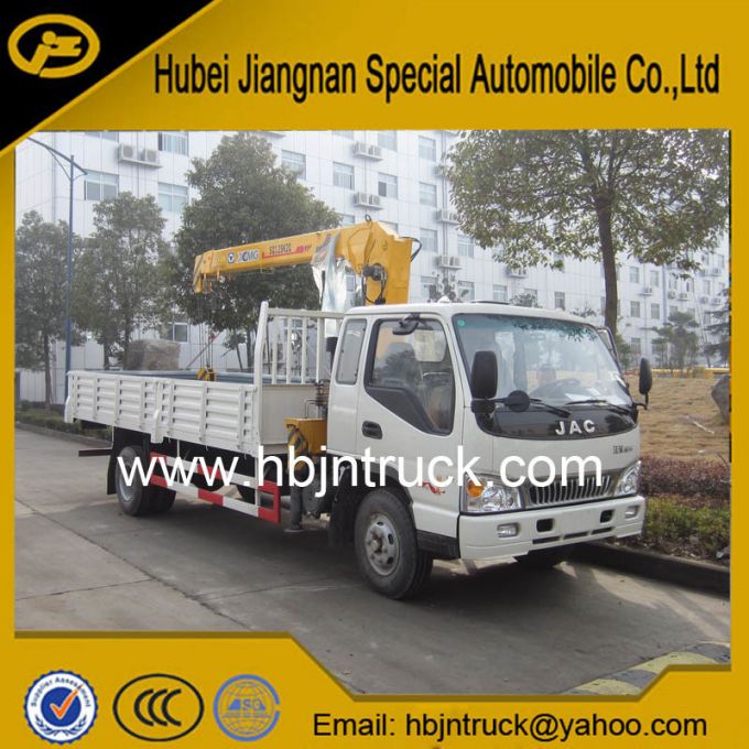 JAC 3 Ton Boom Crane Truck 