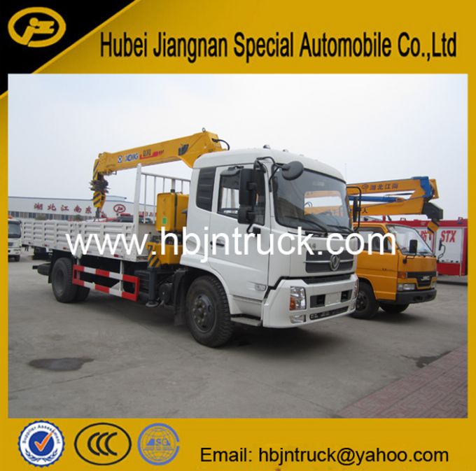 Dongfeng 6.3 Ton Cargo Truck Crane with Straight Arm 