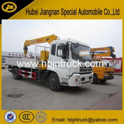 Dongfeng 6.3 Ton Cargo Truck Crane with Straight Arm