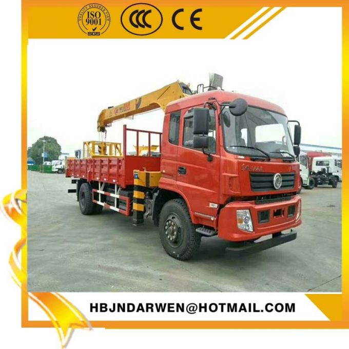 Dongfeng Tinajin 4*2 Truck Crane 8ton 