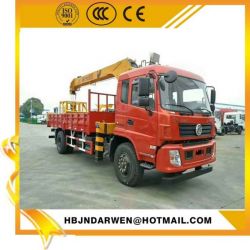 Dongfeng Tinajin 4*2 Truck Crane 8ton