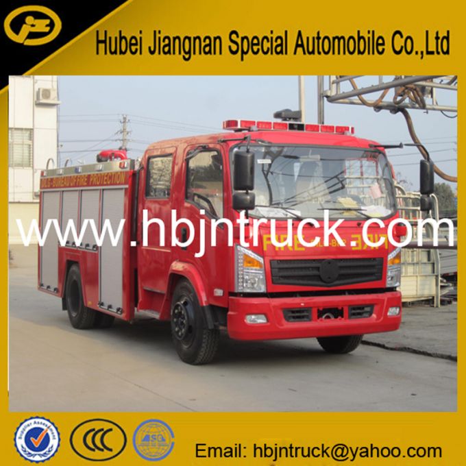 Customized Dongfeng 500 Gallon Fire Fighting Vehicle 