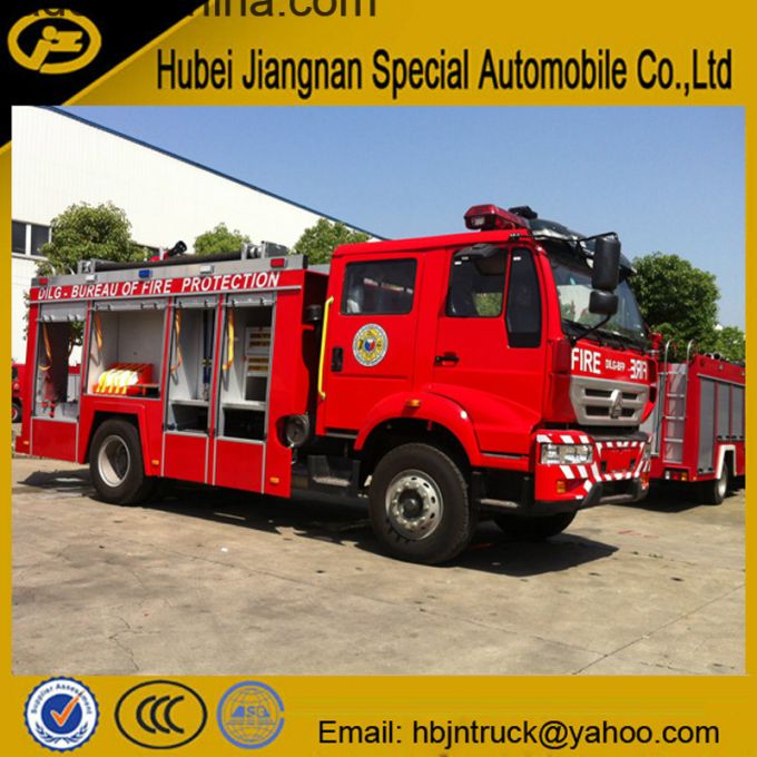 Dongfeng 1000 Gallons Fire Extinguishing and Rescue Truck 