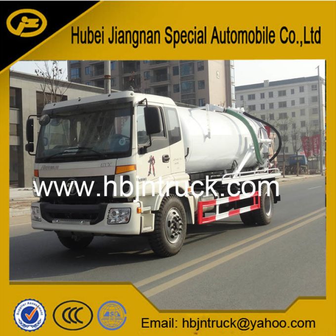 Foton 12000 Liters Vacuum Sewage Suction Truck 