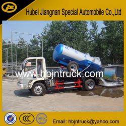 Dongfeng 4000 Liters Sewer Cleaning Truck with Italy Bp Vacuum Pump