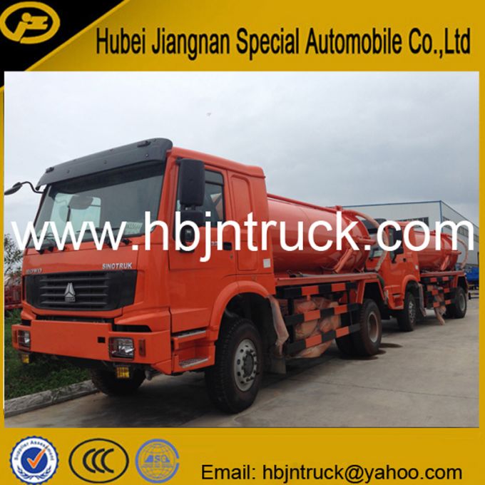 HOWO 4 X 4 Vacuum Tank Truck 