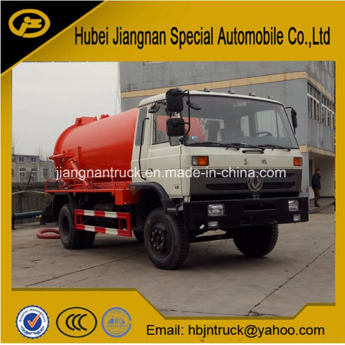 Dongfeng 8 Cubic Meters Sludge Suction Tank Truck 