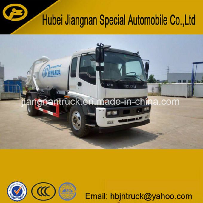 Isuzu Vacuum Tank Truck for Sale 