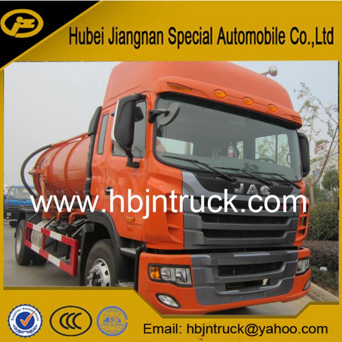 JAC 8000 Liters Cesspit Emptier Vacuum Suction Truck 