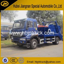 Sinotruk 266HP Skip Loader Garbage Collection and Transport Truck