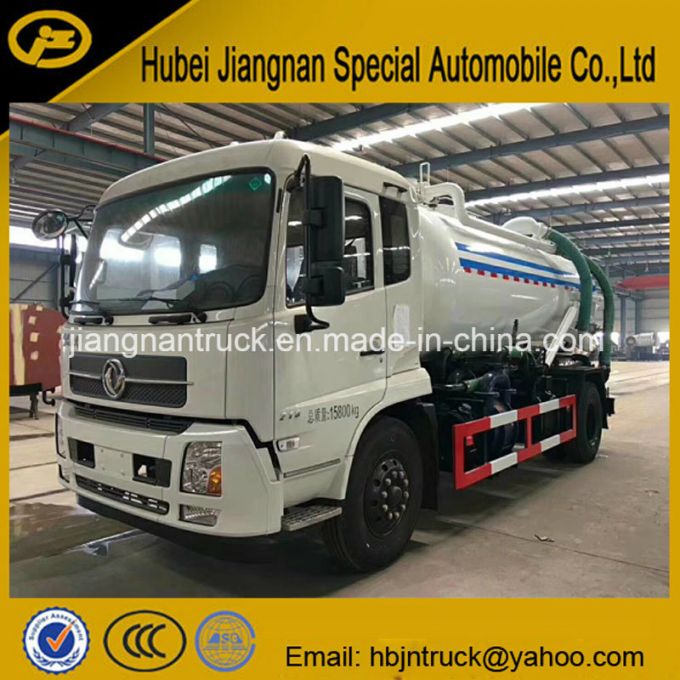 Dongfeng 10 Cubic Meters Sludge Suction Tank Truck 