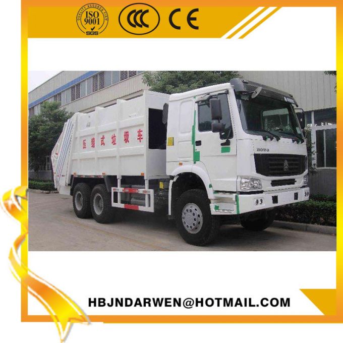 20cbm Sinotruk HOWO Garbage Collection Compactor Trucks for Sale 