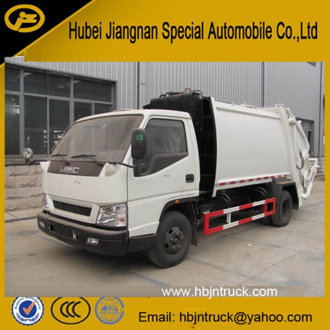 Jmc 5 Cbm Rear Loader Garbage Collection Truck 