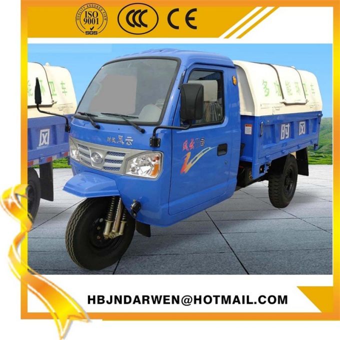 Shifeng 3 Wheels Tricycle Garbage Collection Truck 