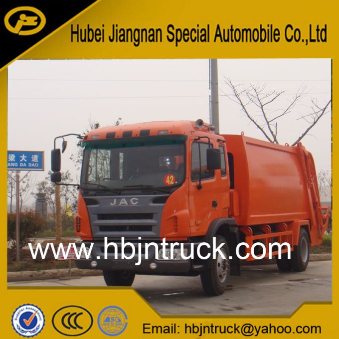 JAC 12 Cubic Meters Refuse Compactor Truck 