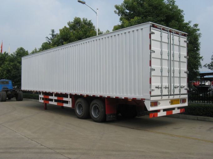 Sinotruk Van Semi Trailer Cargo Trailer 