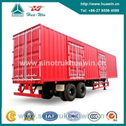 2 Axle 130 Cbm Van Cargo Semi Trailer