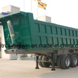 Sinotruk 3 Axles 40 Tons Dump Semi Trailer, Tipper Trailer