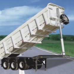 China Supplier Front Tipper Dump Semi Trailer