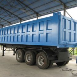 Hyva Lifting Tipper Trailer