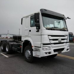 HOWO Tractor Truck and 3 Axle 40tons Tipping Trailer