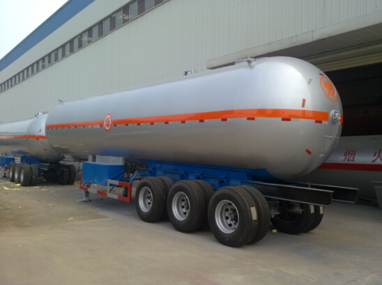 3-Axle LPG Tanker Semi Trailer 