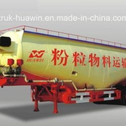 3-Axle 50cbm V Type Bulk Cement Semi Trailer