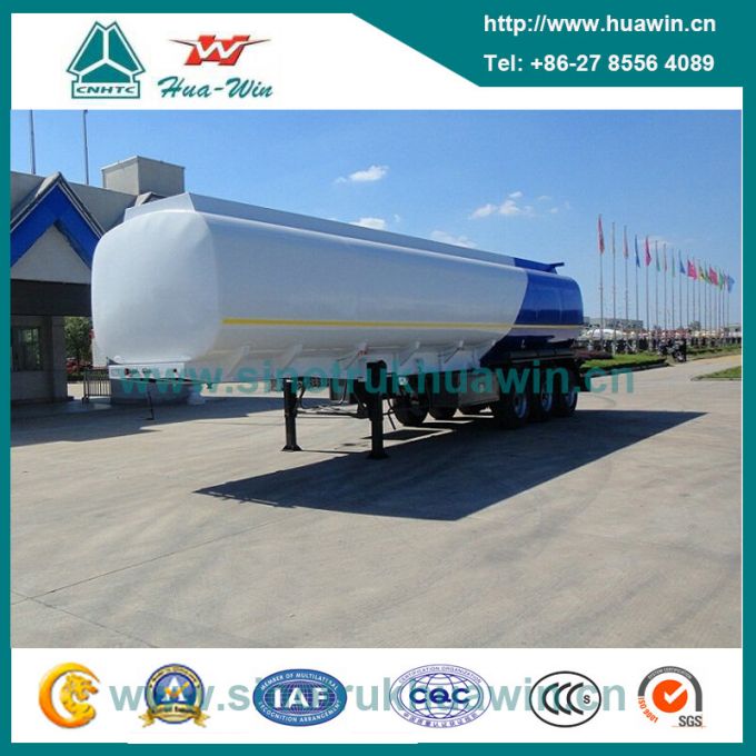 3axle 45000liters Oil Tanker Semi Trailer 