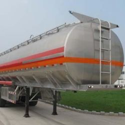 40000liters Aluminium Oil Tank Semi Trailer