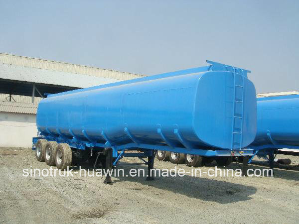 Sinotruk 3-Axle Semi Trailer Fuel Tanker 