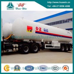 3 Axle LPG Tanker Semi Trailer with Jost Landing Gear