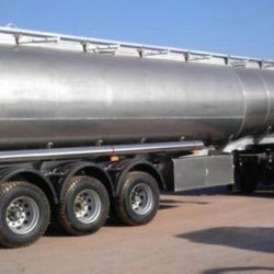 42 Cbm Air Suspension Aluminium Oil Tank Semi Trailer