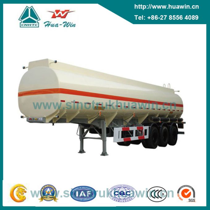 60 Ton 3 Axle Fuel Tank Semi Trailer with BPW Axle 