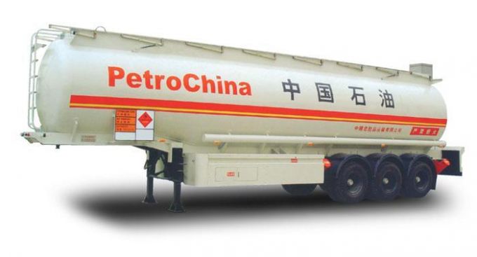 China Made 42cbm Fuel Tanker Semi Trailer 