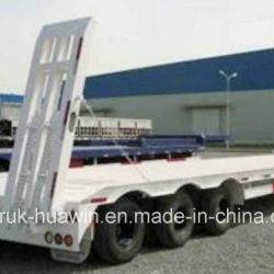 Sinotruk 3 Axle Low Bed Semi Trailer